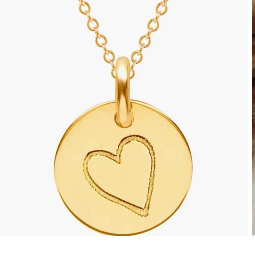 Perfectly Imperfect Heart Pendant Necklace
TINY TAGS
